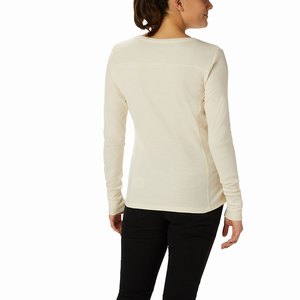 Columbia Fall Pine™ Långärmad Pullover Dam Vita (IEKSH9532)